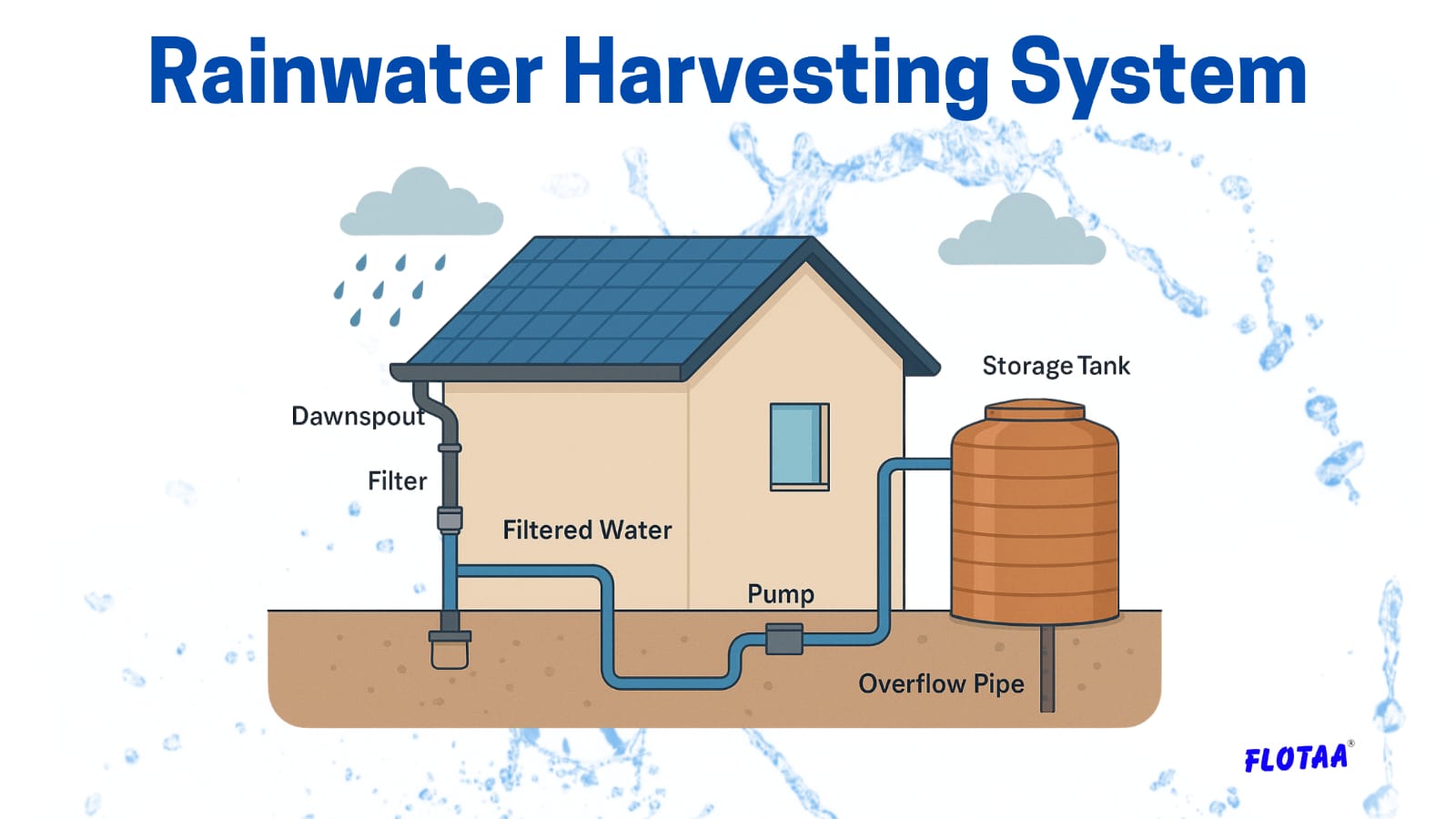 Rainwater Harvesting System Working And Methods